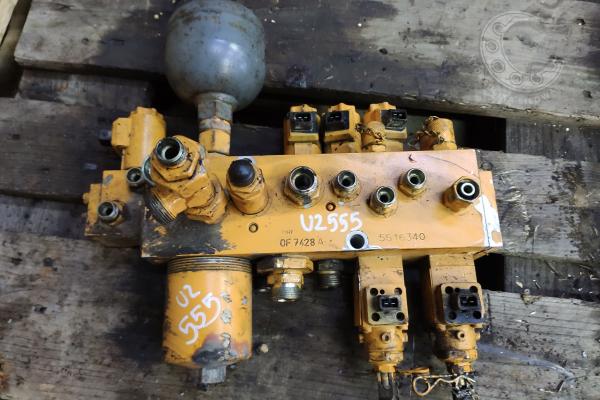 Kość zaworowa sterująca koparka Liebherr R914HDSL Litronic