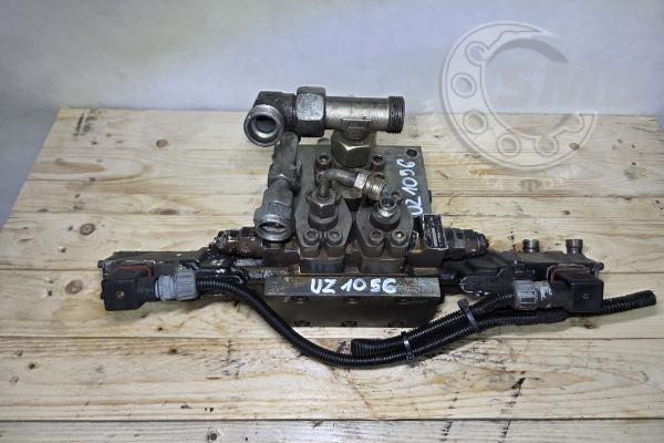 Rozdzielacz hydrauliczny Linde dodatkowej funkcji/młot z LS sterowanie elektryczne