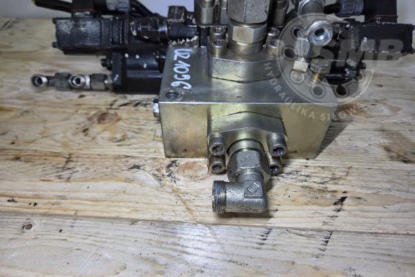 Rozdzielacz hydrauliczny Linde dodatkowej funkcji/młot z LS sterowanie elektryczne