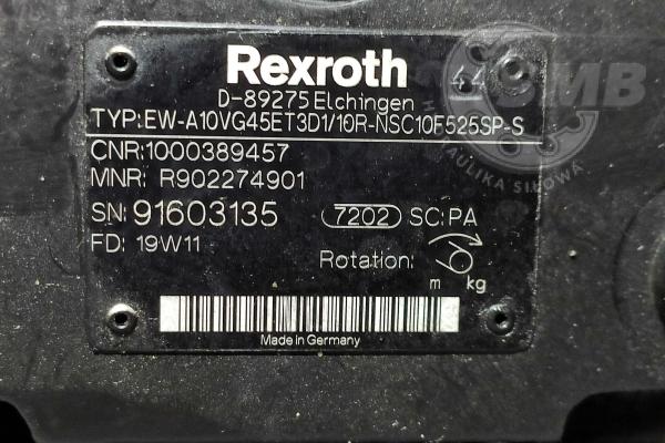 Pompa ładowarka WACKER NEUSON EW-A10VG45ET3D1/10R-NSC10F525SP-S