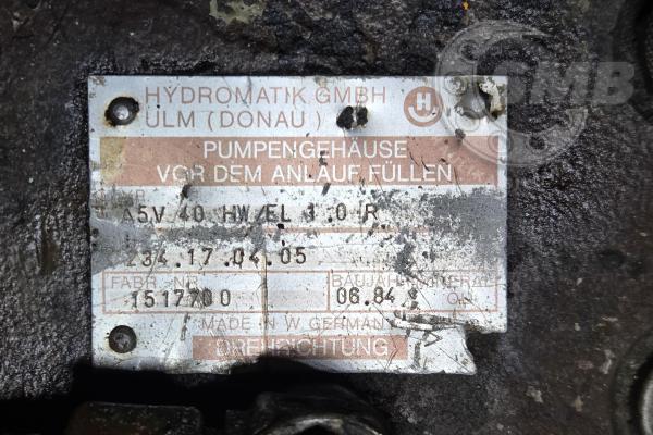 POMPA HYDRAULICZNA  HYDROMATIK A5V40HW/EL1.0R - 234.17.04.05