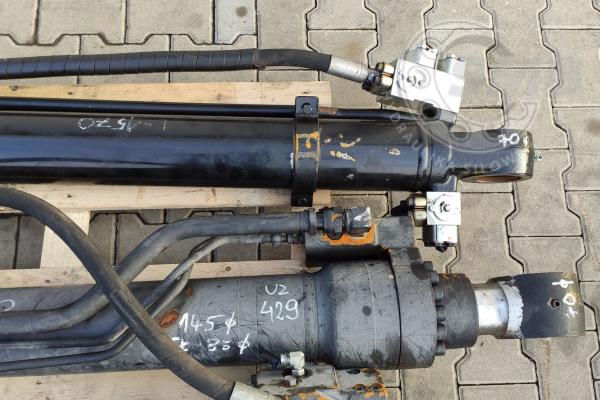Siłownik z zamkiem CAT316 - 70/80/1460/130/80