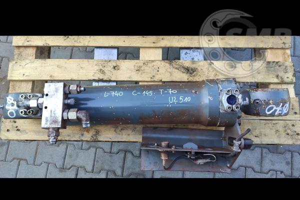 Siłownik zamykania łyżki z zamkiem ładowarka Liebherr 524 - 70/70/740/145/70