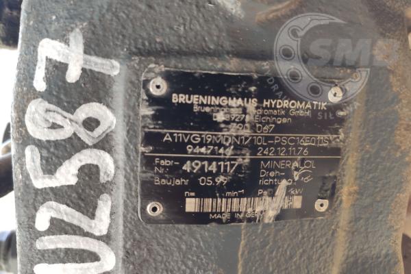 Pompa Hydromatik A11VG19MDN1/10L-PSC16F011S + p.zębata