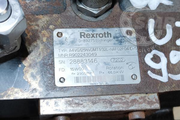 Pompa hydrauliczna Rexroth A4VG125NVDMT1/32L-NAF02F041D-S R902243049